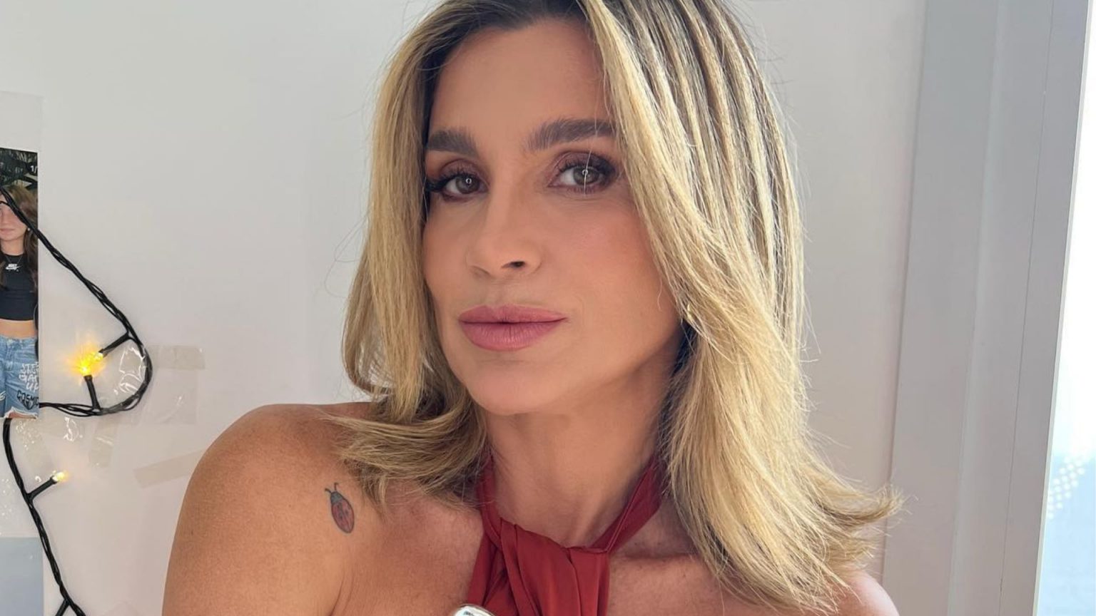 Flávia Alessandra fala sobre acidente que sofreu por conta da Covid