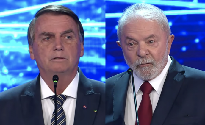 Pesquisa presidente ModalMais/Futura: Bolsonaro tem 50,3% dos votos válidos e Lula tem 49,7% (Foto: Globoplay)