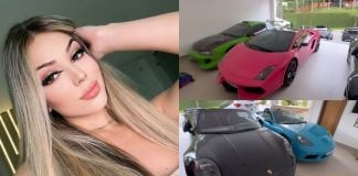 Melody impressiona ao ostentar coleção milionária de carros de luxo (Foto: Instagram)