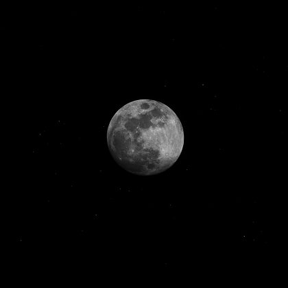 Dessa forma, nem toda lua cheia é considerada uma superlua. (Foto: Pexels)
