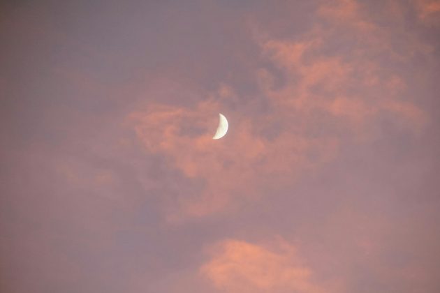 Só olhar para o céu quando a Lua surgir no horizonte, perto das 17h32 da tarde no horário de Brasília. (Foto: Pexels)