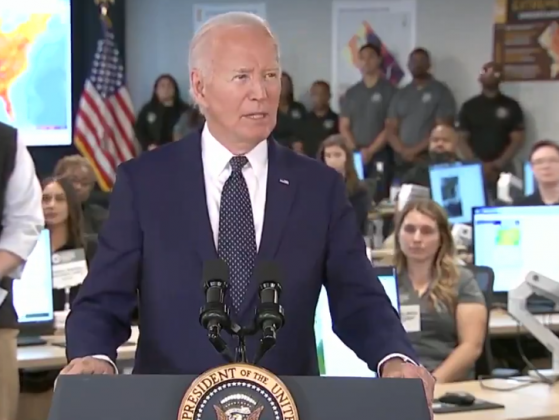 “Estou concorrendo e vou ganhar novamente“, afirma Joe Biden sobre eleições. (Foto: X)