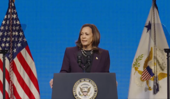 Depois da desistência do atual presidente, Joe Biden, em seguir na corrida eleitoral, Kamala Harris surgiu rapidamente como a única substituta possível, com o apoio de dirigentes do partido e melhores resultados que Biden nas pesquisas. (Foto: X)