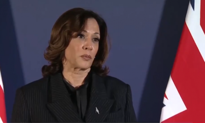 Contra 45% da vice-presidente Kamala Harris. (Foto: X)