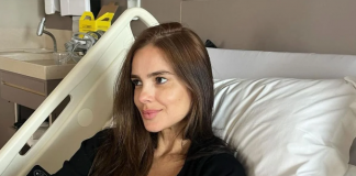 Vera Viel, relatou em suas redes sociais, na manhã desta terça-feira (22), uma experiência durante a operação de retirada de tumor raro e maligno da coxa, o sarcoma sinovial. (Foto: Instagram)