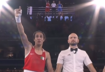 Um laudo médico revelou que a boxeadora argelina, Imane Khelif, que conquistou medalha de ouro nas Olimpíadas de Paris 2024, possui cromossomos XY, testículos internos. (Foto: Reprodução)