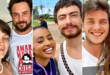 Os atores Gabz e Jaffar Bambirra, que se conheceram nos bastidores da novela das 9, “Mania de Você”, assumiram, na terça-feira (12), que estão vivendo um relacionamento. (Foto: Instagram)