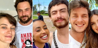 Os atores Gabz e Jaffar Bambirra, que se conheceram nos bastidores da novela das 9, “Mania de Você”, assumiram, na terça-feira (12), que estão vivendo um relacionamento. (Foto: Instagram)