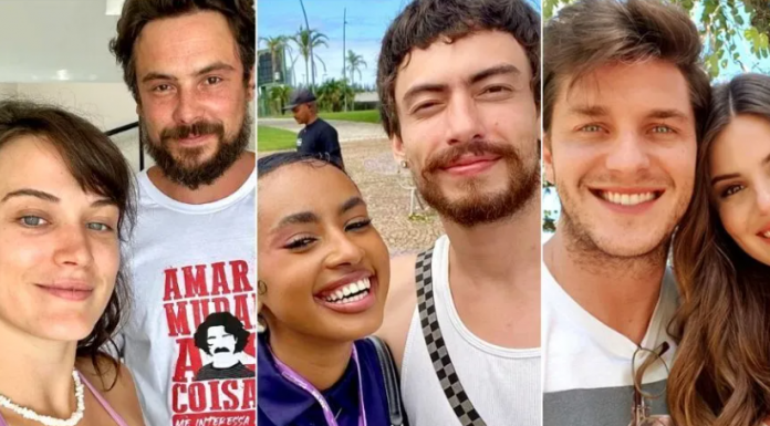 Os atores Gabz e Jaffar Bambirra, que se conheceram nos bastidores da novela das 9, “Mania de Você”, assumiram, na terça-feira (12), que estão vivendo um relacionamento. (Foto: Instagram)