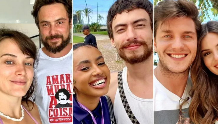 Os atores Gabz e Jaffar Bambirra, que se conheceram nos bastidores da novela das 9, “Mania de Você”, assumiram, na terça-feira (12), que estão vivendo um relacionamento. (Foto: Instagram)