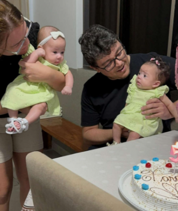 O casal enfrentou diversas tentativas frustradas de engravidar, incluindo tratamentos para Síndrome do Ovário Policístico e endometriose profunda, doenças diagnosticadas na mulher, que hoje tem 36 anos. (Foto: Instagram)