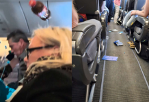 Um voo da Scandinavian Airlines (SAS), que seguia de Estocolmo para Miami, enfrentou turbulência severa sobre a Groenlândia na última quinta-feira (15), gerando momentos de pânico entre os 254 passageiros a bordo. (Foto: Instagram)