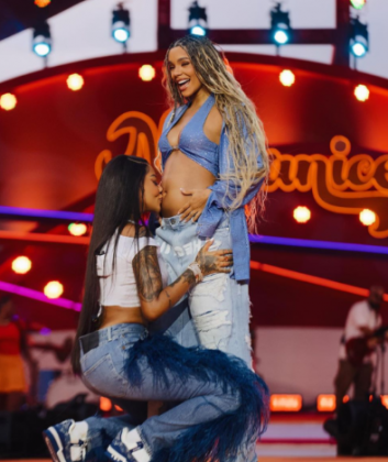 Ludmilla e Brunna, que estão juntas desde 2018, casaram-se em 2019. (Foto: Instagram)