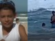 Marcelo Vitor Magalhães, de 11 anos, salvou um jovem turista de um afogamento na última sexta-feira (15), na Praia do Futuro, em Fortaleza. (Foto: Reprodução)