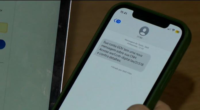 Detrans em todo o país estão emitindo alertas sobre um golpe por SMS. (Foto: Reprodução)