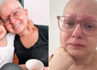 Isabel Arrighi, 37 anos, de Juiz de Fora (MG), está em tratamento paliativo contra um câncer que já atingiu diversas partes de seu corpo, incluindo mamas, pulmão, ossos e fígado. (Foto: Divulgação)