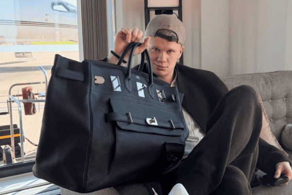 Erling Haaland desafia estereótipos com sua coleção luxuosa de bolsas