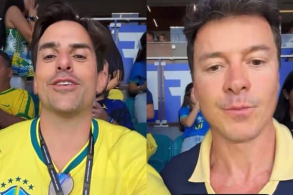Rodrigo Faro é visto com empresário condenado por racismo e gera polêmica online