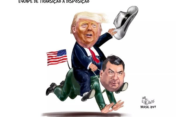 Guga Noblat destaca a Charge do Aroeira em novo post no Blog do Noblat