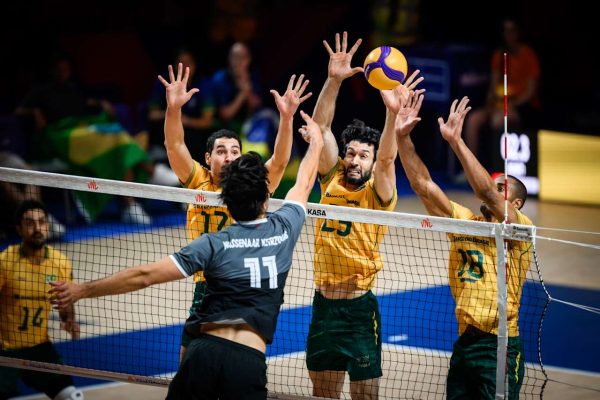 Brasil vence Canadá no vôlei e encerra sequência de derrotas na VNL