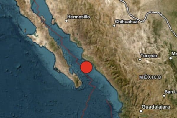 Terremoto de magnitude 6,0 atinge a costa de Sinaloa, no México