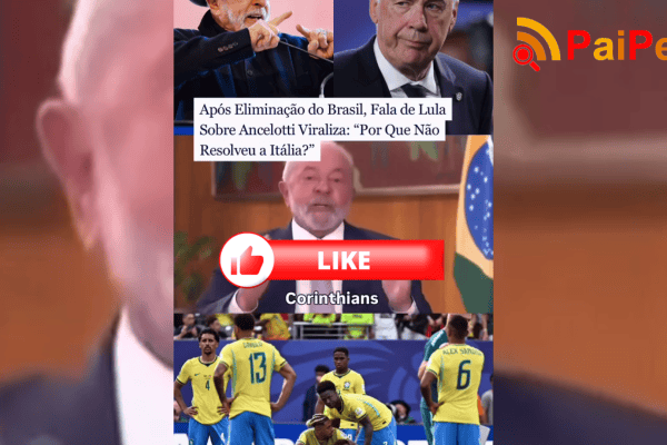 Após eliminação do Brasil, fala de fula sobre Ancelotti viraliza: “Por que não resolveu a Itália?”