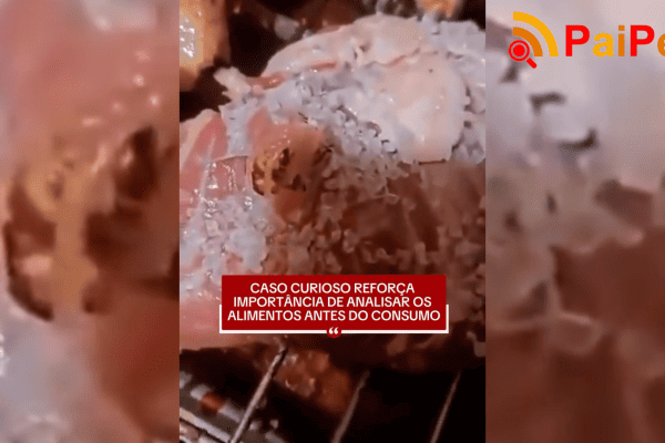 Caso curioso reforça a importância de analisar os alimentos antes do consumo