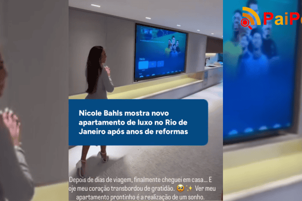 Nicole Bahls mostra novo apartamento de luxo no Rio de Janeiro após anos de reformas