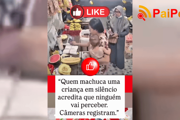 Câmera flagra agressão a bebê e revolta a web