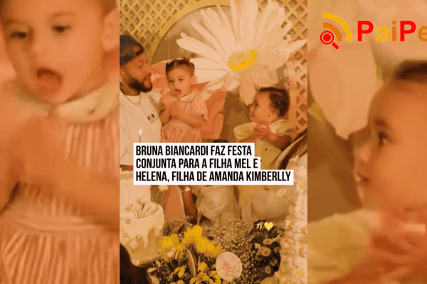 Bruna Biancardi faz festa conjunta para a filha Mel e Helena, filha de Amanda Kimberlly