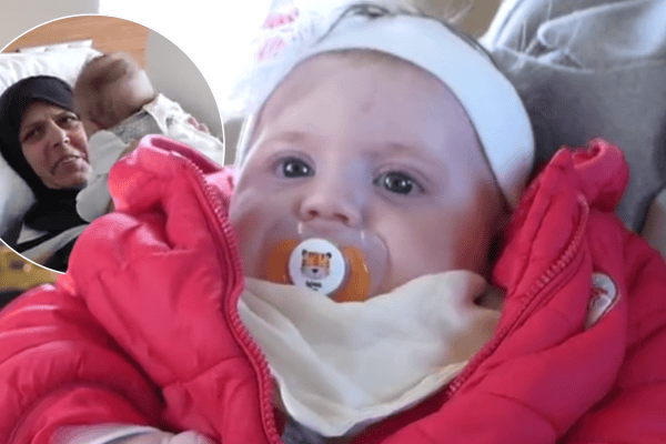 Milagre! Bebê sobrevive 128 horas em baixo dos escombros