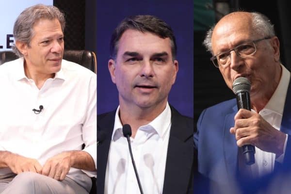 Pesquisa AtlasIntel: Haddad e Alckmin derrotariam Flávio em cenários de 2º turno