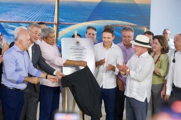 Lula inicia construção de megaponte que conectará Salvador à Ilha de Itaparica
