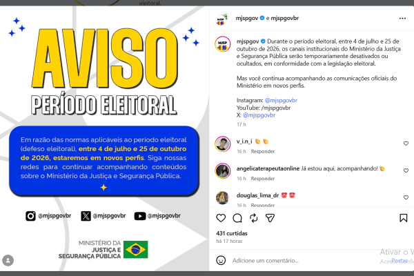 Ministérios de Lula Criam Novos Perfis nas Redes Durante Período Eleitoral