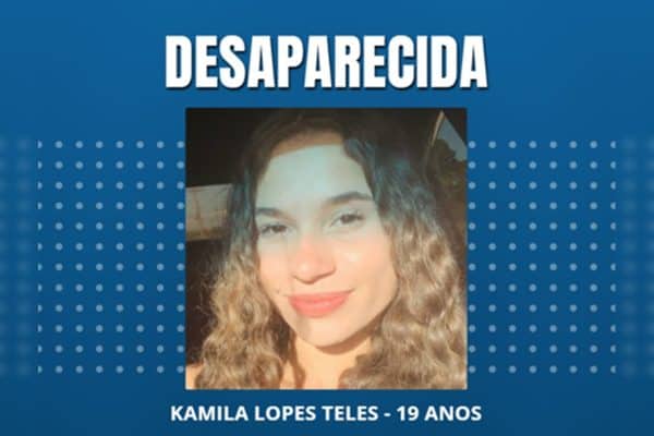 Jovem de 19 anos desaparecida há sete dias em Aparecida de Goiânia
