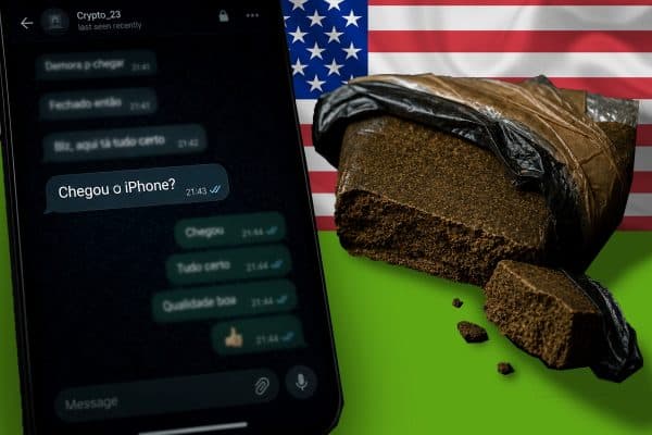 Haxixe era chamado de “iPhone” em esquema ligado a alvo de sanção dos EUA