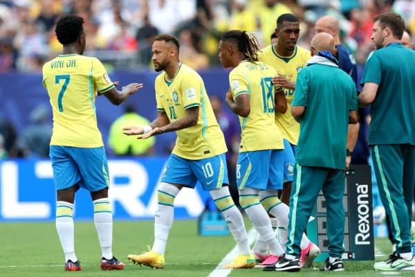 Neymar substitui Martinelli no 2º tempo contra Noruega na Copa do Mundo 2026