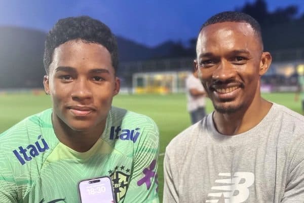 Pai de Endrick lamenta eliminação do Brasil na Copa e consola o filho