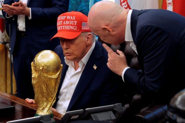 Trump ainda não compareceu aos jogos da seleção dos EUA na Copa do Mundo