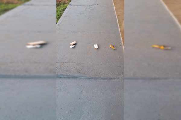 Mulher em situação de rua lança papel com fezes em condomínio no DF; veja vídeo