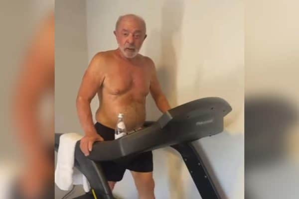 Lula compartilha vídeo na esteira e destaca importância de cuidar da saúde