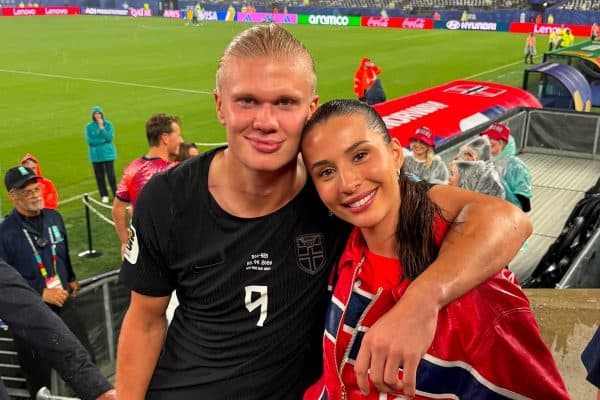 Namorada de Haaland demonstra apoio após eliminação da Copa do Mundo