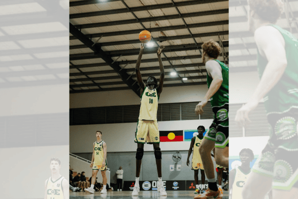 Aos 18 anos, Jongkuch “JK” Mach impressiona no basquete com 2,29 m e enfrenta desafios de saúde