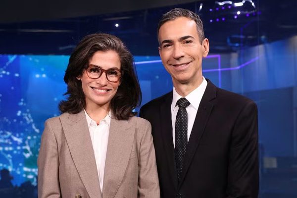 César Tralli e Renata Vasconcellos se afastam do Jornal Nacional em julho