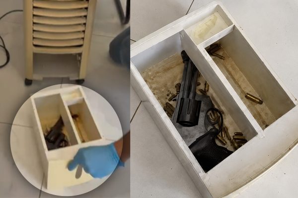 Suspeito de matar casal no DF escondia arma em ar-condicionado