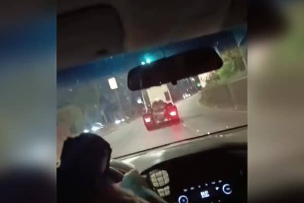 Polícia Militar de MG divulga vídeo de perseguição a caminhoneiro em Contagem