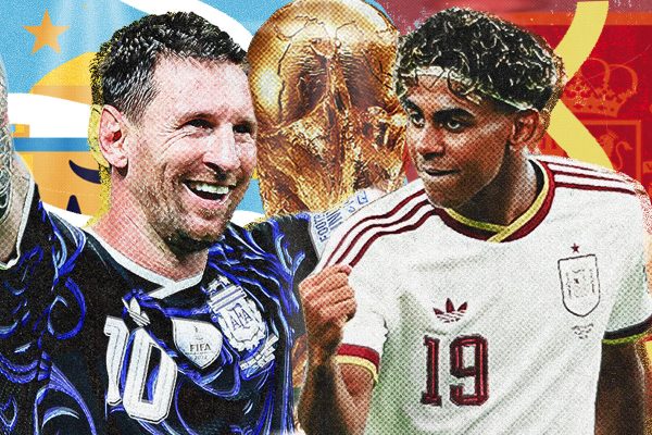 Messi e Yamal se encontram na final da Copa do Mundo 2026 entre Argentina e Espanha