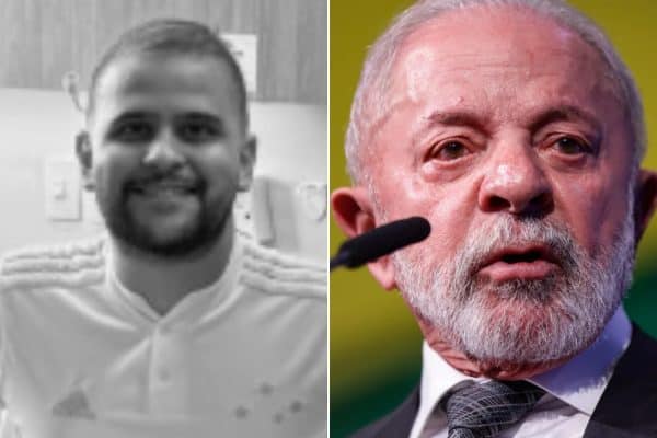 Lula expressa pesar pela morte de Matheus Azevedo, irmão de Cleitinho