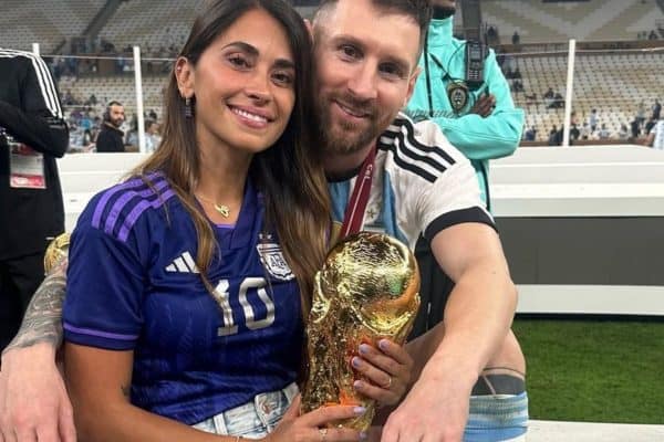 Antonela Roccuzzo homenageia Messi após derrota na final da Copa do Mundo