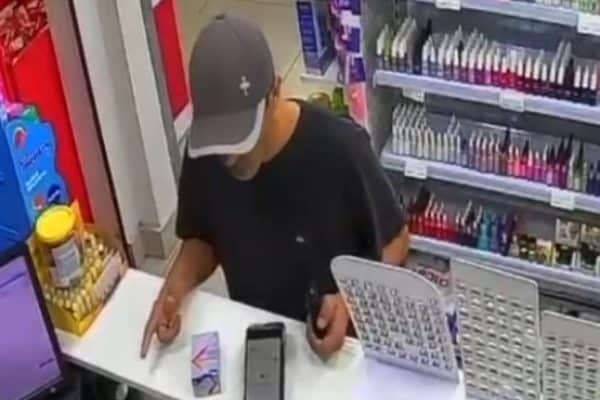 Polícia do DF busca homem que finge ser cliente para roubar farmácias